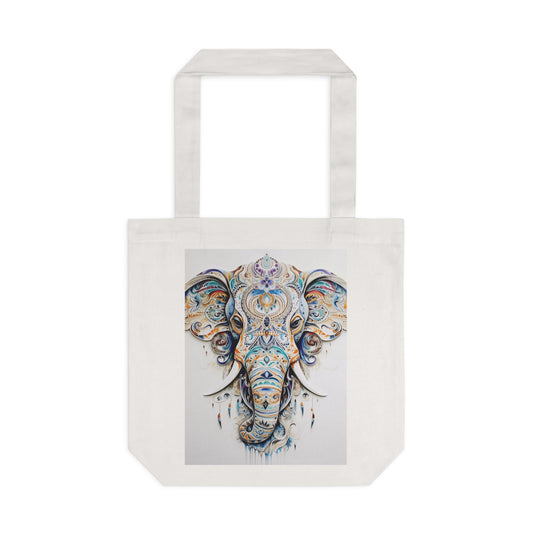 White Elephant. Cotton Shopper Medium Heavy Fabric. Code 9506_822
