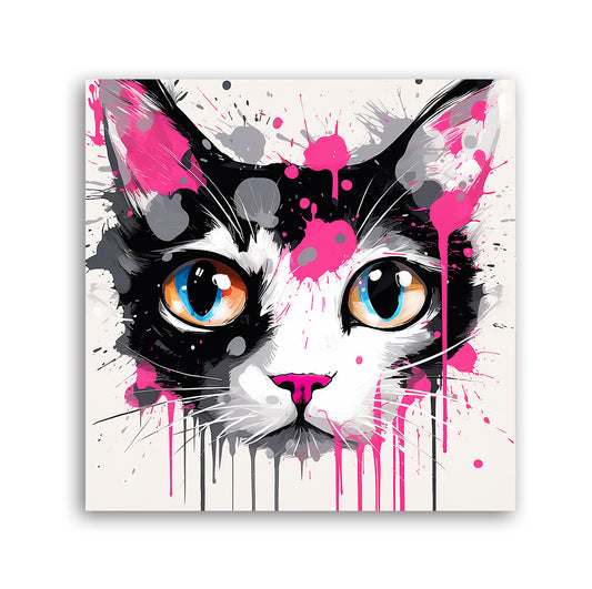 Cool Cat Portrait. Aluminum Print. Code 8333_591